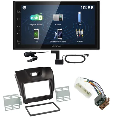 Produktbild von Kenwood DMX129DAB DAB+ Bluetooth USB Einbauset für Isuzu D-Max 2