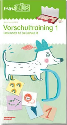 Produktbild von miniLÜK. Vorschultraining 1