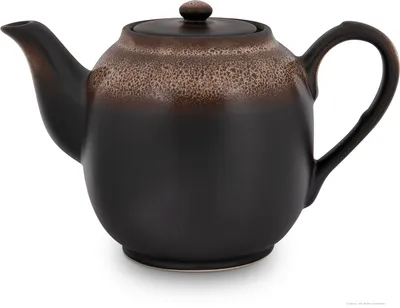 Produktbild von Original Bunzlauer Keramik 1,5 Liter Teekanne Ø27,2 cm Design ZACIEK braun