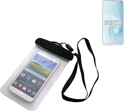 Produktbild von K-S-Trade Schutz Hülle Handy Hülle Kompatibel mit Meizu 17 Pro Beach Bag wasserdicht 16cm x 10cm Schutzhülle Staub Sand Flachwasser Beachbag Case