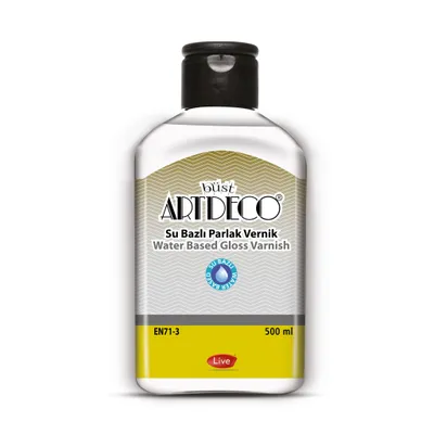 Zdjęcie produktu dla Lakier nabłyszczający Artdeco na bazie wody – 500 ml