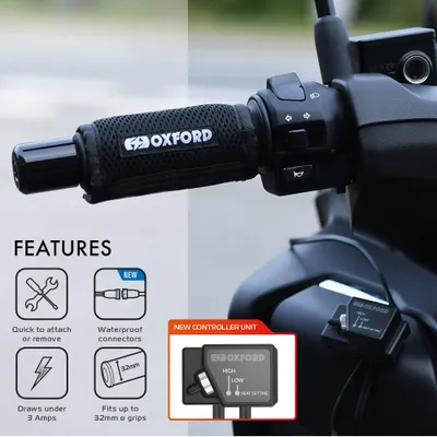 Immagine prodotto di OXFORD Hotgrips Wrap - Impugnatura riscaldata avanzata
