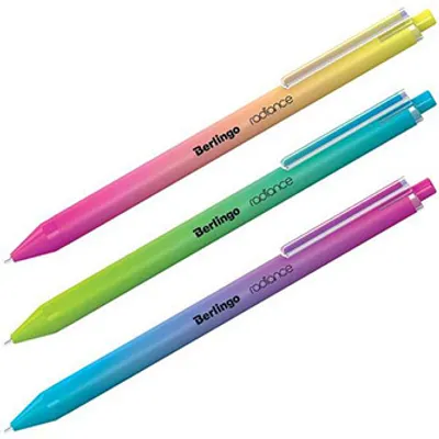 Obrázok produktu pre Berlingo pero automatické kuličkové 0.7mm Radiance modré