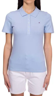 Produktbild von Tommy Hilfiger - Poloshirt für Damen NA1315 (XXL) (Lebhaftes Blau)