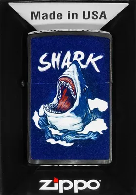Produktbild von ZIPPO SHARK DESIGN 60007028 Feuerzeug