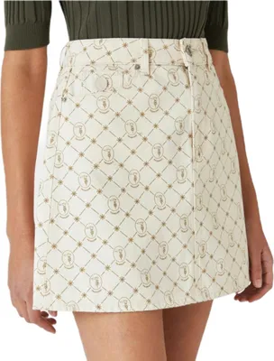 Produktbild von Trussardi Denim Damen Mini-Denim-Rock M