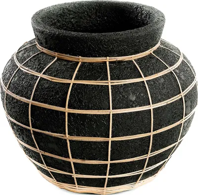 Immagine prodotto di Bazar Bizar Il Vaso Belly - Nero Naturale - L