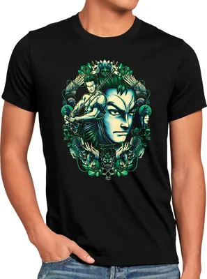 Produktbild von style3 Swordsman Legend Herren T-Shirt anime manga luffy cosplay