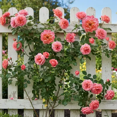 Image de Kletterrose Rosa - 2 plants - Plante vivace, résistante au froid, de plusieurs années - Vraie rose d'origine hollandaise - Idéale pour les treillis, les arches et les pergolas (sans graines, non traitée)