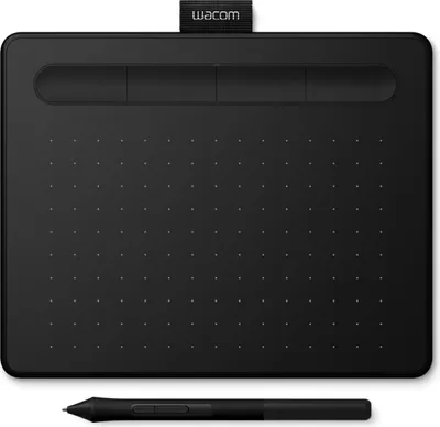 Produktbild von Wacom Intuos S - przewodowa - 2540 lpi - 152 x 95 mm - USB - 7 mm - ołówek
