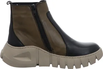A studio shot of a single boot.