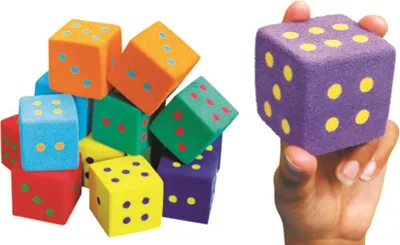Immagine prodotto di Set di 12 giocattoli educativi per bambini Sporda's UltraFoam cube