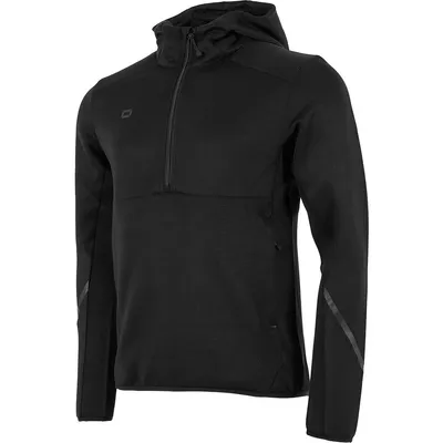 Immagine prodotto di Stanno Plaza Felpa con cappuccio e mezza zip da uomo - Nero | Taglia: M
