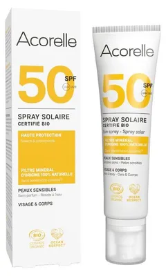 Immagine prodotto di Acorelle Spray solare SPF 50 non profumato