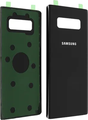 Produktbild von Samsung, Ersatzteil: Akkudeckel (Rückseite) für Samsung Galaxy Note 8, Schwarz