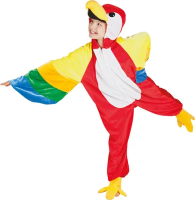 Produktbild von Boland 88223, Maskenkostüm, Kind, Uni, Tier, Papagei, Mehrfarbig