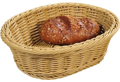 Produktbild von Kesper Brotkorb - hellbraun - geflochten - 20 x 25 x 8 cm
