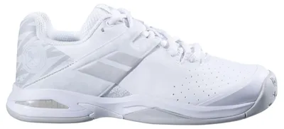 Produktbild von Babolat Propulse All Court Wimbledon Junior Tennis Tennisschuhe Sportschuhe weiß/grau 33S23553-1019, Schuhgröße:39 EU