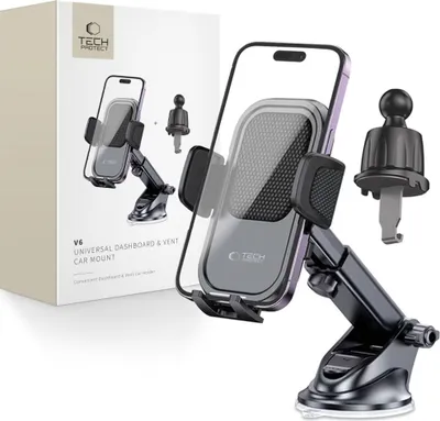 Obrázok produktu pre Tech-Protect V6 Univerzálna Palubná Doska A Držiak Do Auta Čierna