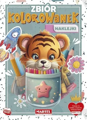 Produktbild von Zbior kolorowanek z naklejkami