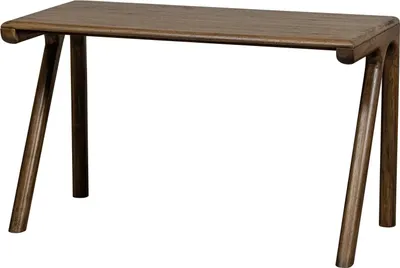 Image de Bureau Tug en bois de manguier brun foncé