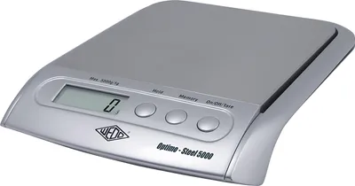 Produktbild von WEDO Optimo STEEL 5000 - Briefwaage - Kapazität: