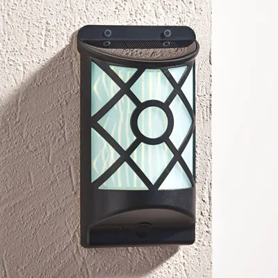 Produktbild von LED Solar-Wandleuchte Wandlampe Außenleuchte Solarleuchte Gartenlampe Dekolicht