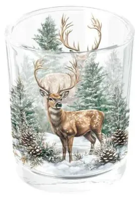 Productafbeelding van Ambiente theelichthouder – Winterthema