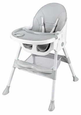 Obrázok produktu pre Jedálenská stolička Baby Mix Nora prachovo sivá