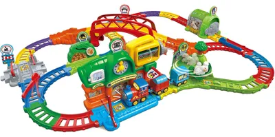 Produktbild von VTech Tut Tut Baby Flitzer - Bunter Bahnhof, Spielgebäude
