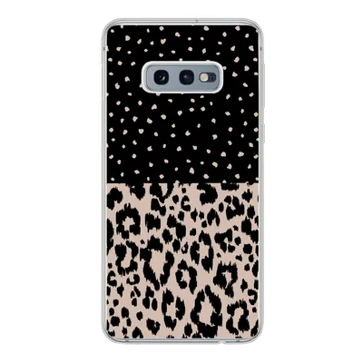 Produktbild von MuchoWow® Handyhülle Schutzhülle Hülle für Samsung Galaxy S10e Panther Druck - Tiere - Design Silikon Softcase Handy Hülle - Handy