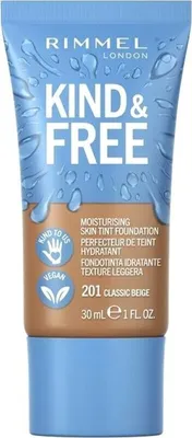 Immagine prodotto di Rimmel London KIND & FREE Fondotinta vegano 201 Beige classico