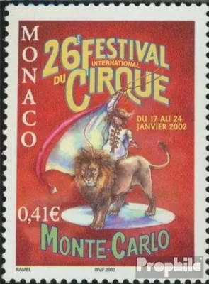 Produktbild von Briefmarken Monaco 2002 Mi 2571 (kompl.Ausg.) postfrisch Zirkusfestival