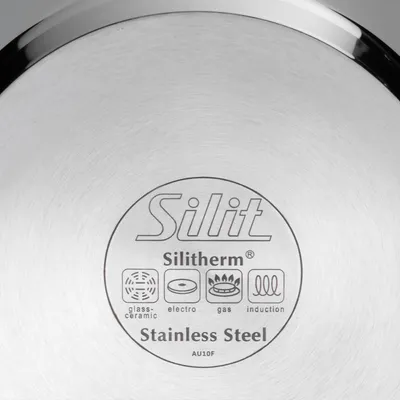 Produktbild von Silit Achat MEAT POT 21.0223.4227 Kochtopf inkl. Deckel, Edelstahl, 20 cm Durchmesser, Induktionsherd-geeignet