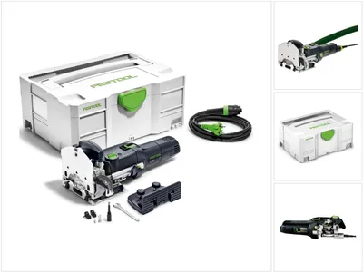 Produktbild von Festool DF 500 Q-PLUS Dübelfräse Domino 420 W im Systainer mit Zubehör ( 574325 )