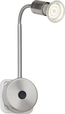 Produktbild von Steckerspot, warmweißes Licht, Steckdosenlampe, Schalter & Flexarm