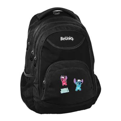 Produktbild von BeUniq Jugend-Schulrucksack für Mädchen Jungen STITCH Disney schwarz