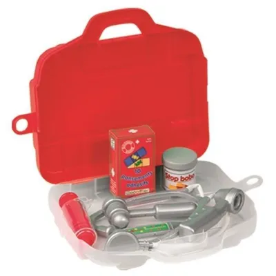 Immagine prodotto di Medicina: Dr caso plastica rosso 7 pezzi