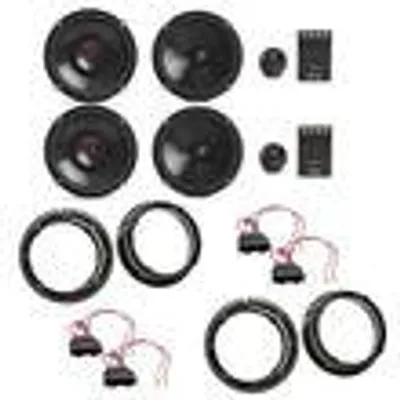Produktbild von JBL Stage3 607C Stage3 627 Lautsprecher Einbauset für Golf 4 Bora vorne hinten