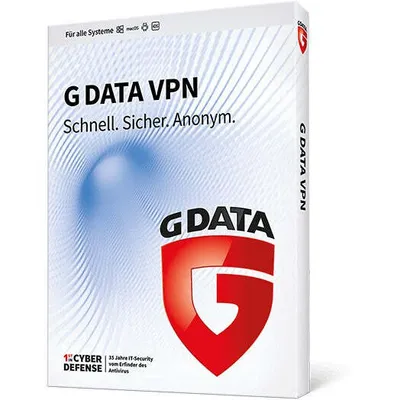 Obrázok produktu pre G DATA VPN, 10 licencia(ie/ií), 1 rok / roky, Stiahnuť