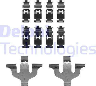 Image de jeu de plaquettes de frein. AUDI
