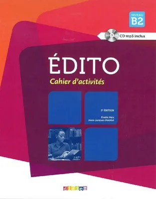 Produktbild von Édito. Cahier d'activités + CD audio