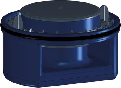 Produktbild von HL Hutterer & Lechner Geruchsverschlusseinsatz Primus blue HL2020, wasserlos, für Bodenabläufe, 1 Stk.