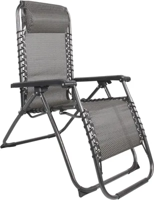 Image de Fauteuil de relaxation Comfort Fauteuil de relaxation pliable & réglable pour jardin camping balcon & terrasse