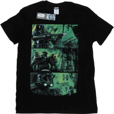 Produktbild von Star Wars - "Rogue One Death Trooper" T-Shirt für Herren BI45603 (3XL) (Schwarz)