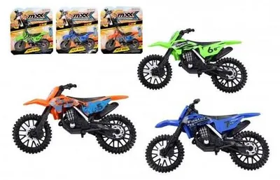 Obrázok produktu pre Motorka terénna 19cm Teddies
