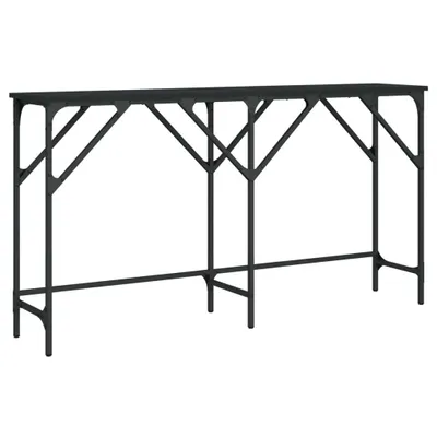 Obrázok produktu pre vidaXL Konzolový stôl čierny 140x29x75 cm materiál na báze dreva