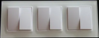 Produktbild von 7748 Abelka Nuovo weiß 3x Serienschalter 250V 10A