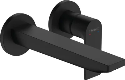Immagine prodotto di hansgrohe Rebris E Mitigeur monocommandé pour lavabo encastré pour montage mural avec bec 20 cm, saillie 200 mm, 72568670, 72568670