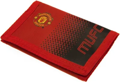 Produktbild von Manchester United FC - Peněženka s barevným gradientem TA3466 (červená/černá) (červená/černá)